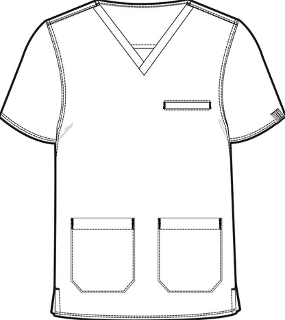 MedCouture Rothwear Men's Neck Scrub Top MC7477