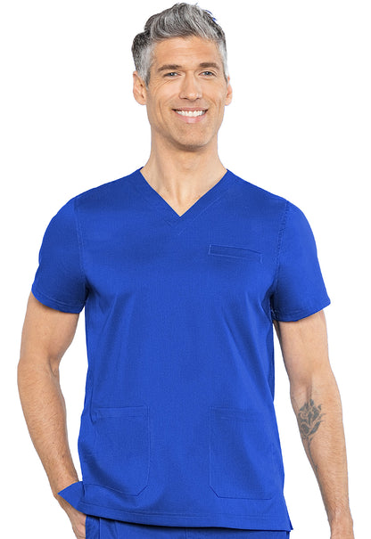 MedCouture Rothwear Men's Neck Scrub Top MC7477