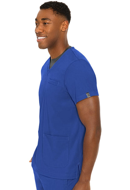MedCouture Rothwear Men's Neck Scrub Top MC7477