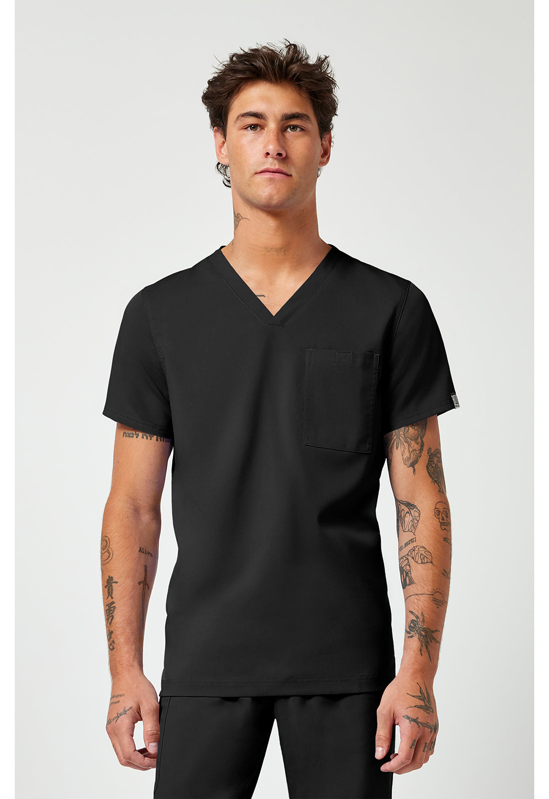 MedCouture Rothwear Men's Scrub Top MC7478