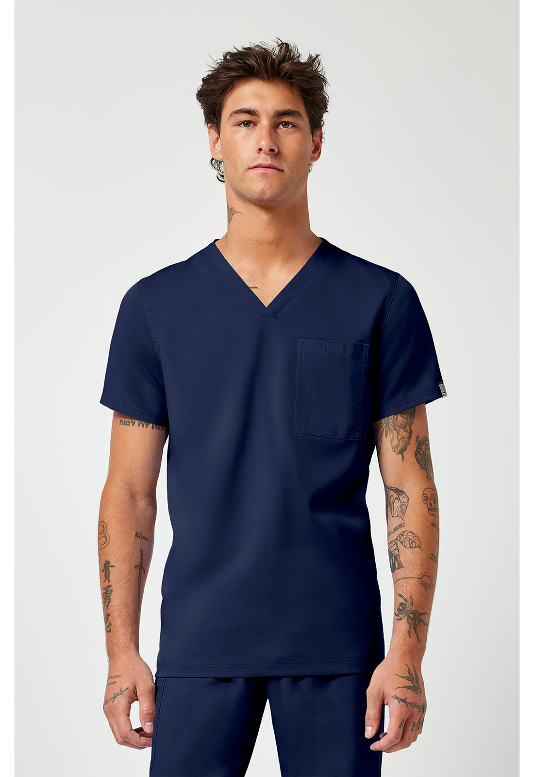 MedCouture Rothwear Men's Scrub Top MC7478