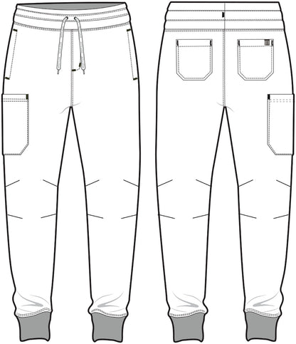 MedCouture Insight Men's Jogger Scrub Pant MC7777