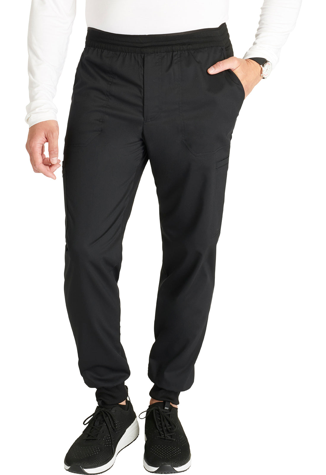 Cherokee Revolution Men's Button Cargo Scrub Pants WW251