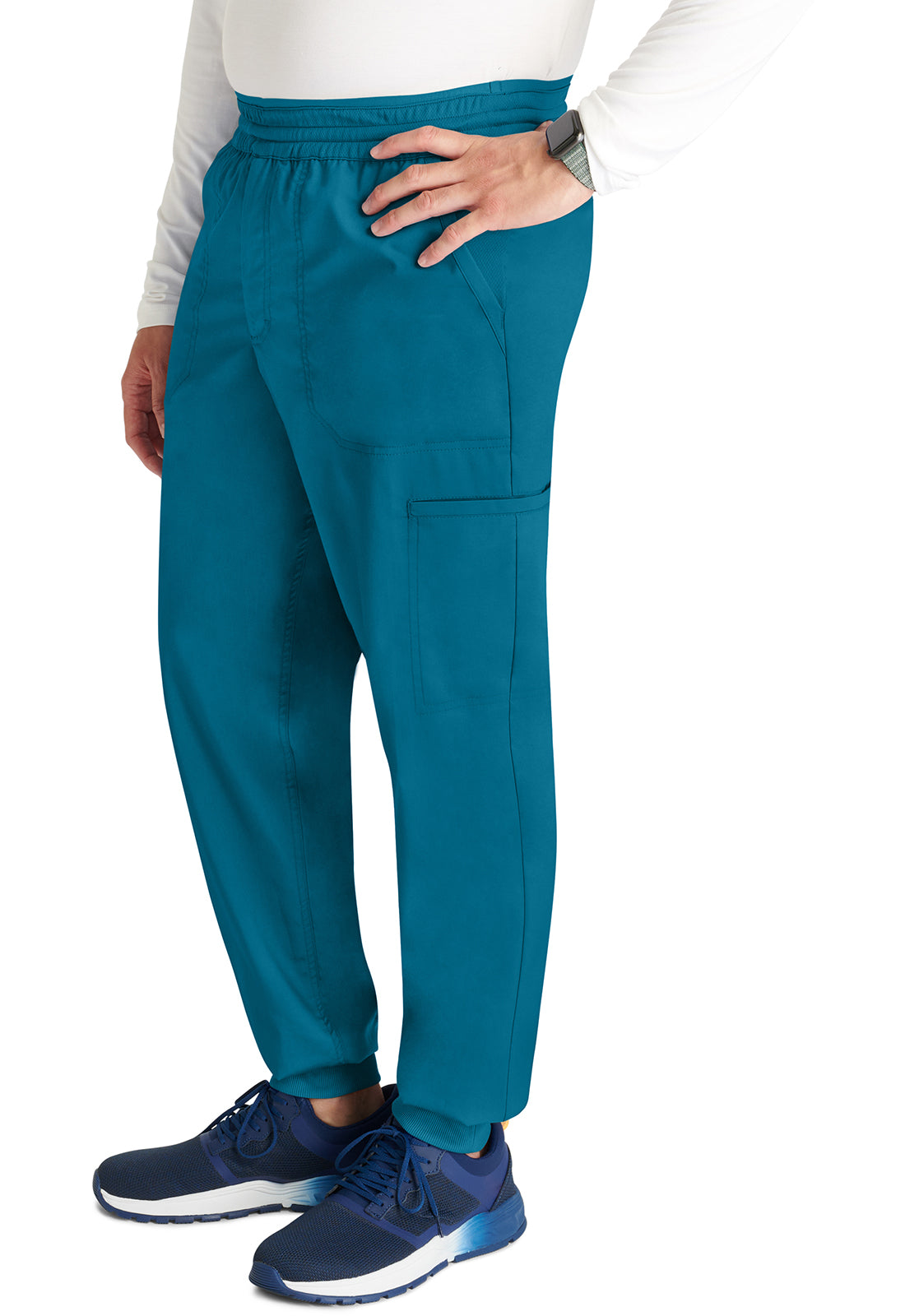 Cherokee Revolution Men's Button Cargo Scrub Pants WW251