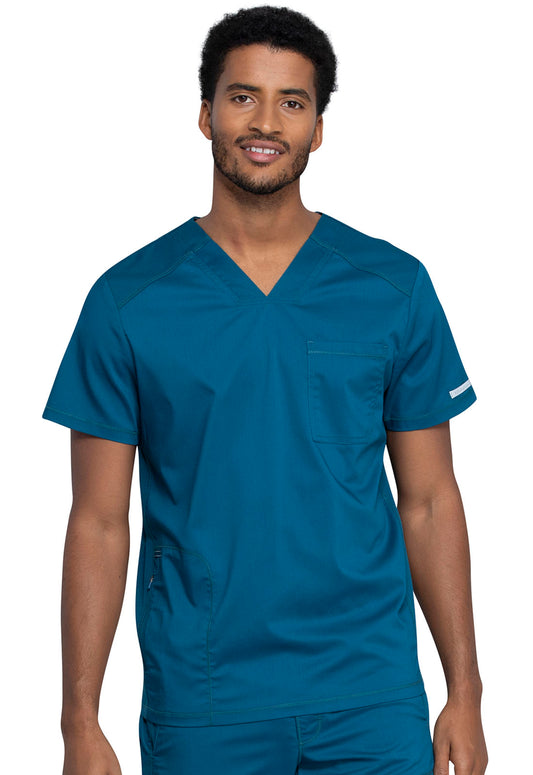 Cherokee Revolution Men's V-Neck Scrub Top WW603