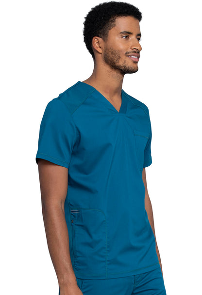 Cherokee Revolution Men's V-Neck Scrub Top WW603