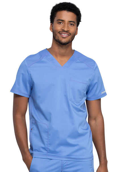 Cherokee Revolution Men's V-Neck Scrub Top WW603
