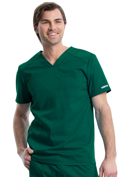 Cherokee Revolution Men's V-Neck Scrub Top WW603