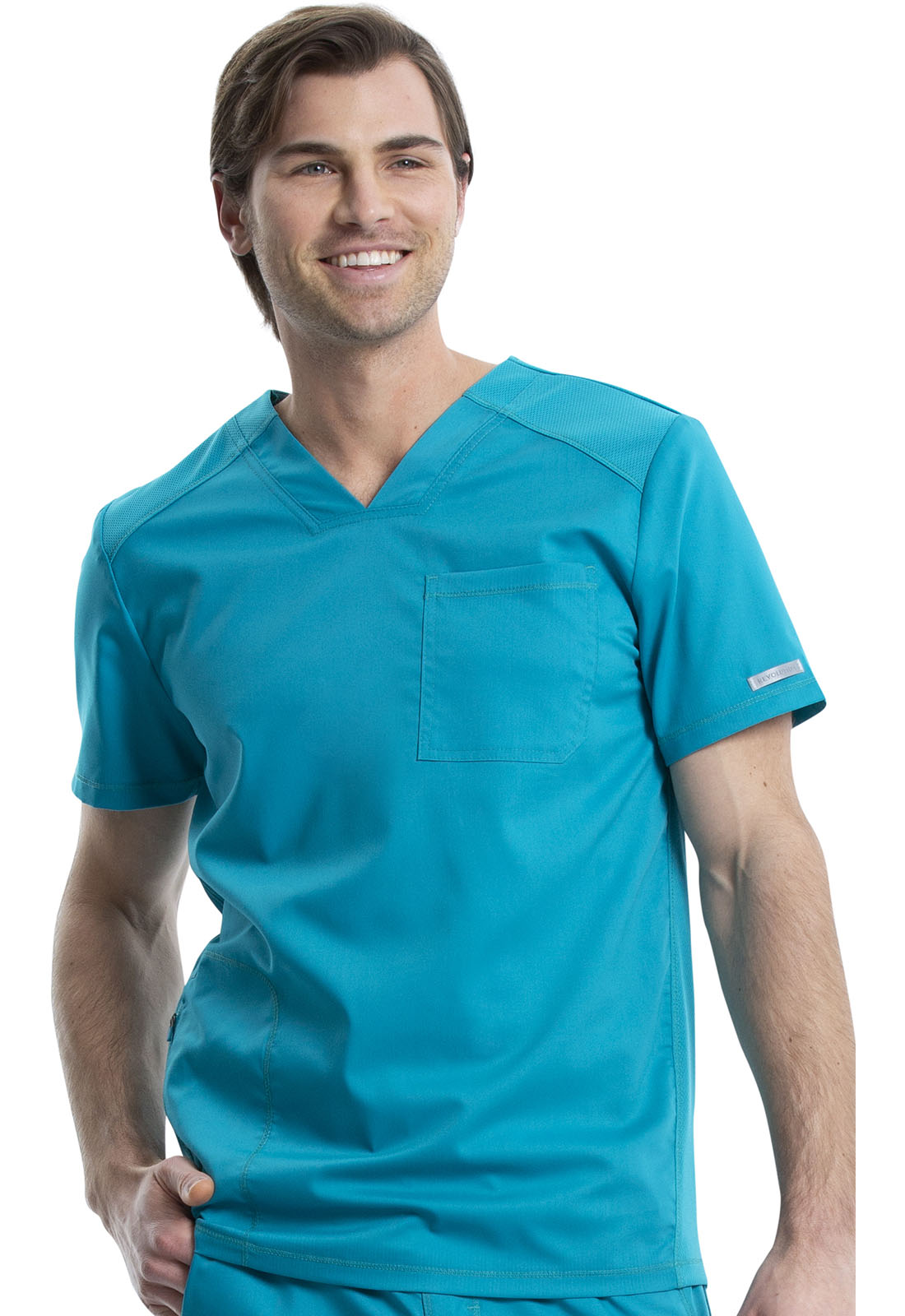 Cherokee Revolution Men's V-Neck Scrub Top WW603
