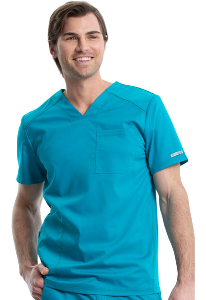 Cherokee Revolution Men's V-Neck Scrub Top WW603