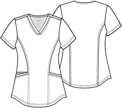 Cherokee Revolution V-Neck Top WW612P
