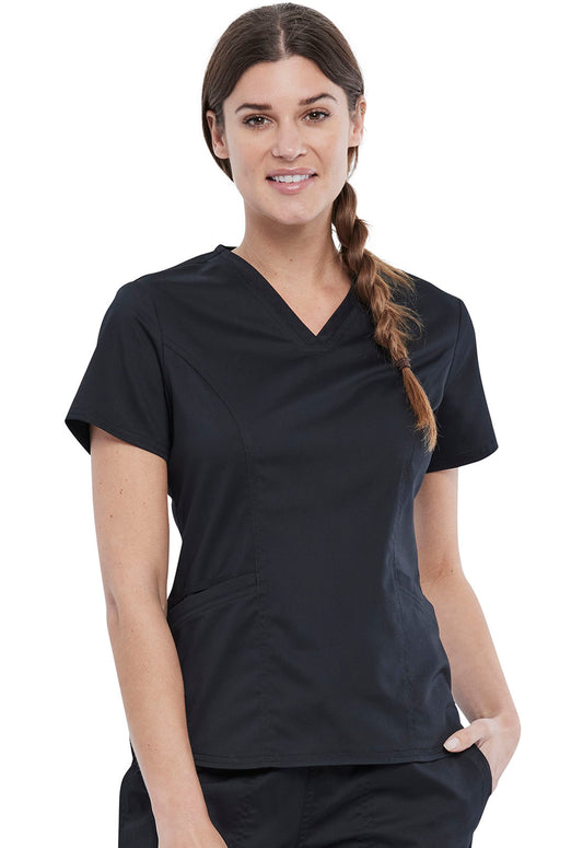 Cherokee Revolution V-Neck Top WW612P