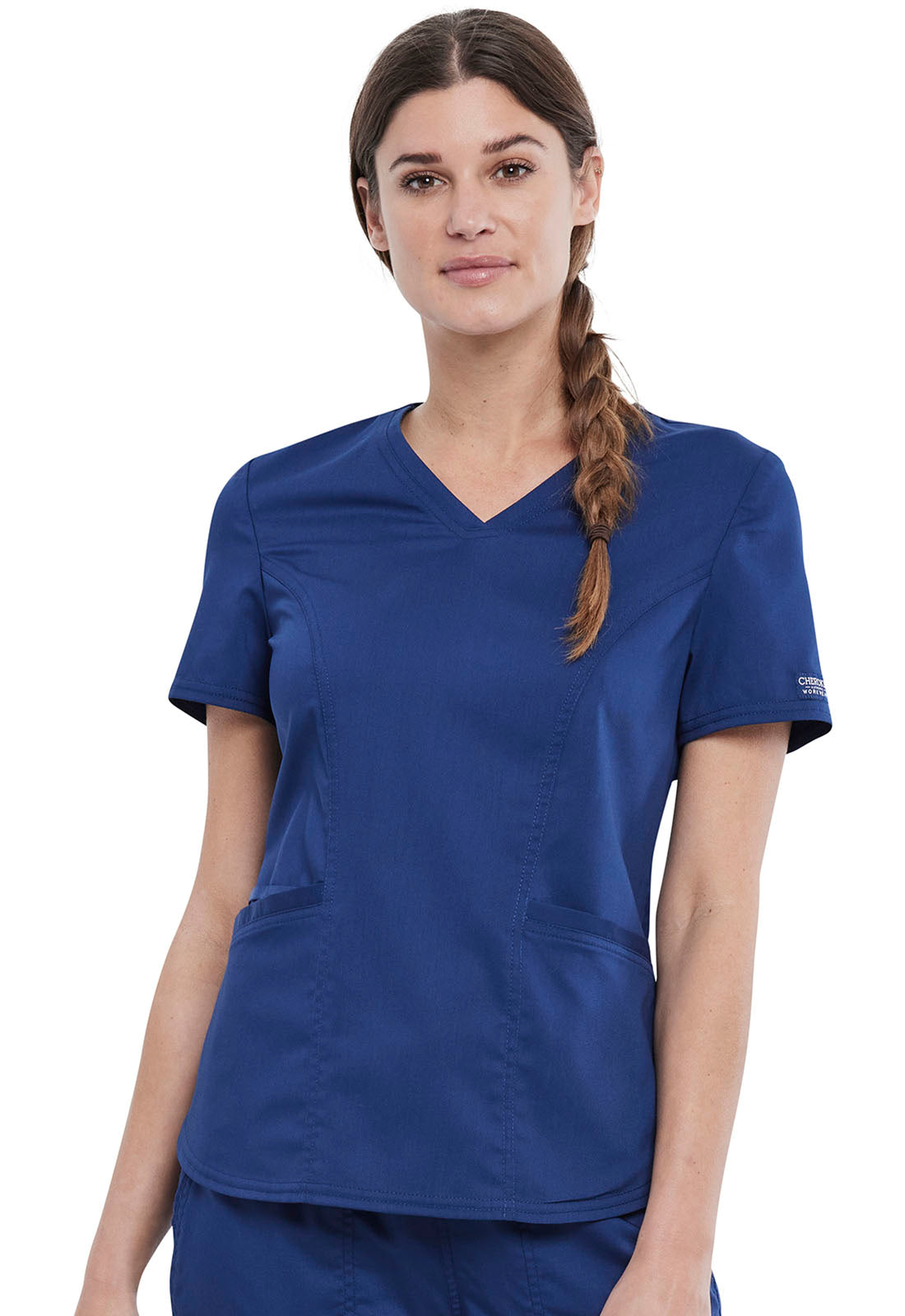 Cherokee Revolution V-Neck Top WW612P