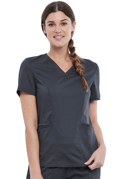 Cherokee Revolution V-Neck Top WW612P