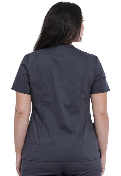 Cherokee Revolution Women's Snap Front Scrub Top WW622