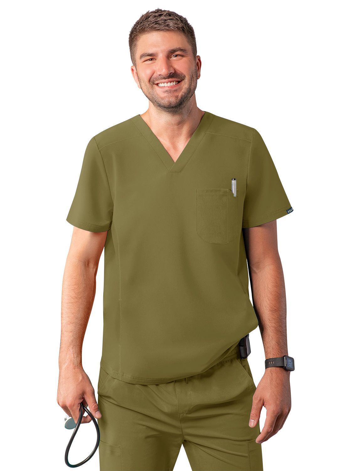 Adar Addition Men's Scrub Set A9800