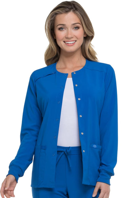 Dickies Essentials Women's Snap Front Scrub Jacket DK305