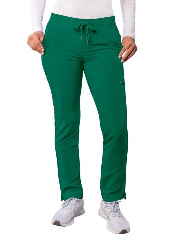 Adar Women's Addition Skinny Cargo Scrub Pant A6104
