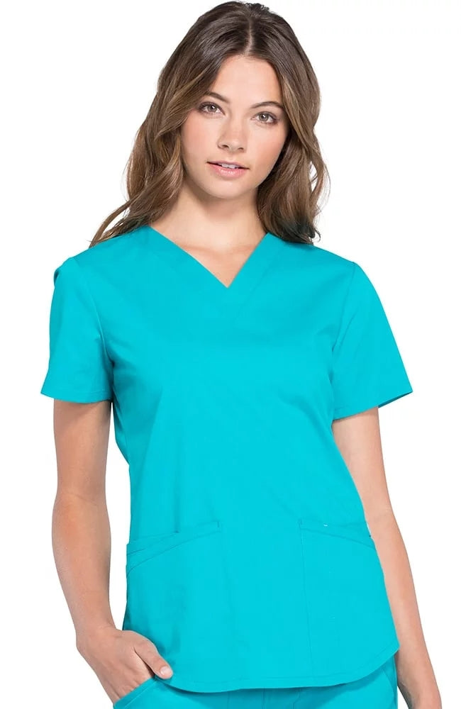 Cherokee Professional Women's V-Neck Scrub Top WW665