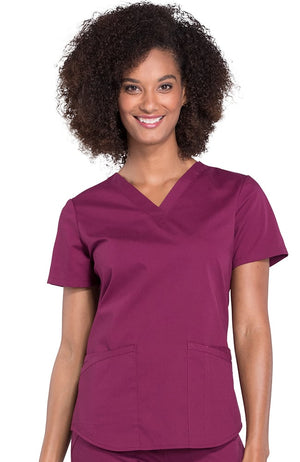 Cherokee Professional Women's V-Neck Scrub Top WW665