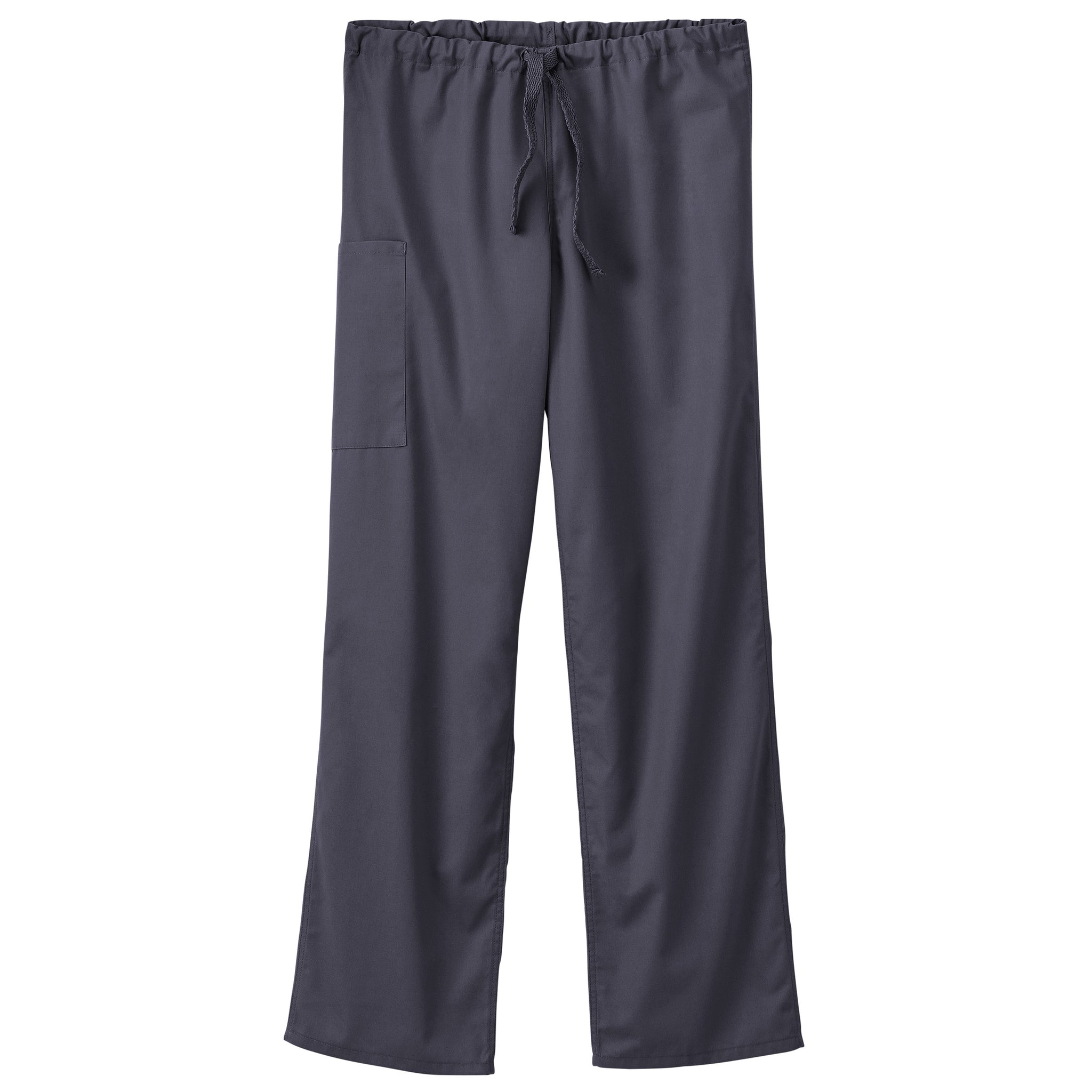 Drawstring & Elastic Waist Pants, Unisex Scrub Pants