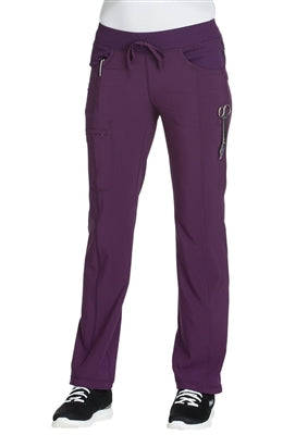 Cherokee Infinity Women's Rib Knit Drawstring Scrub Pants 1123A