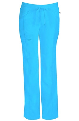 Cherokee Infinity Women's Rib Knit Drawstring Scrub Pants 1123A