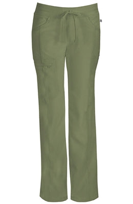 Cherokee Infinity Women's Rib Knit Drawstring Scrub Pants 1123A