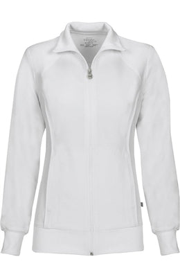 Cherokee Infinity Women's Antimicrobial Zipper Warm-Up Scrub Jacket 2391A