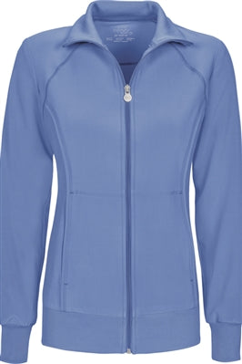 Cherokee Infinity Women's Antimicrobial Zipper Warm-Up Scrub Jacket 2391A