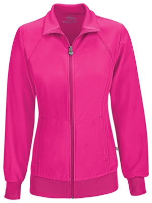 Cherokee Infinity Women's Antimicrobial Zipper Warm-Up Scrub Jacket 2391A