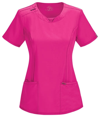 Cherokee Antimicrobial Round Neck Scrub Top 2624A