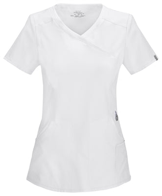 Cherokee Women's Infinity Mock Wrap Scrub Top 2625A