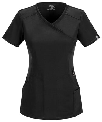 Cherokee Women's Infinity Mock Wrap Scrub Top 2625A