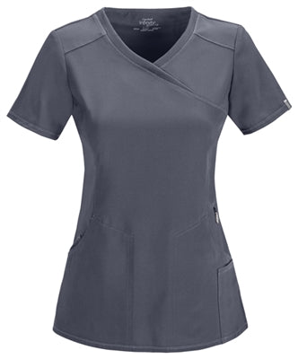 Cherokee Women's Infinity Mock Wrap Scrub Top 2625A