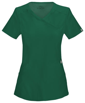 Cherokee Women's Infinity Mock Wrap Scrub Top 2625A