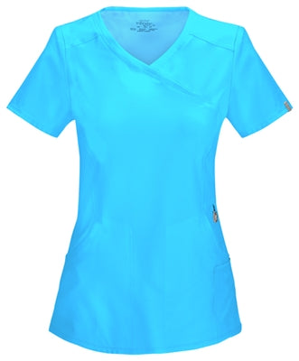 Cherokee Women's Infinity Mock Wrap Scrub Top 2625A