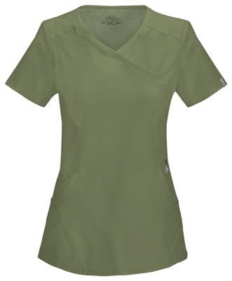 Cherokee Women's Infinity Mock Wrap Scrub Top 2625A