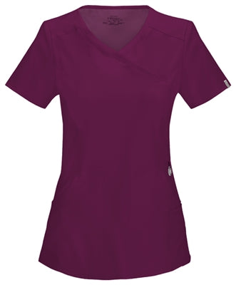 Cherokee Women's Infinity Mock Wrap Scrub Top 2625A
