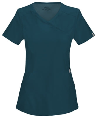 Cherokee Women's Infinity Mock Wrap Scrub Top 2625A