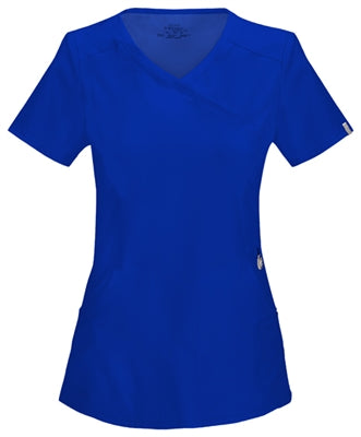 Cherokee Women's Infinity Mock Wrap Scrub Top 2625A