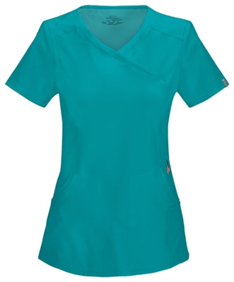 Cherokee Women's Infinity Mock Wrap Scrub Top 2625A