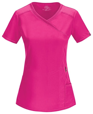 Cherokee Women's Infinity Mock Wrap Scrub Top 2625A