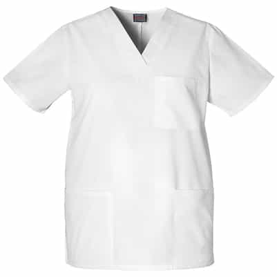Cherokee Unisex 3 Pocket V Neck Top 4876