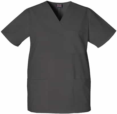 Cherokee Unisex 3 Pocket V Neck Top 4876