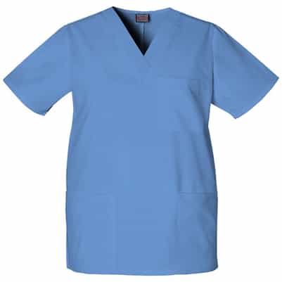 Cherokee Unisex 3 Pocket V Neck Top 4876