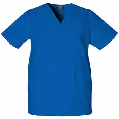 Cherokee Unisex 3 Pocket V Neck Top 4876