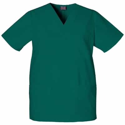 Cherokee Unisex 3 Pocket V Neck Top 4876