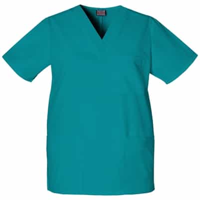 Cherokee Unisex 3 Pocket V Neck Top 4876