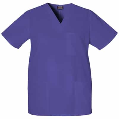Cherokee Unisex 3 Pocket V Neck Top 4876